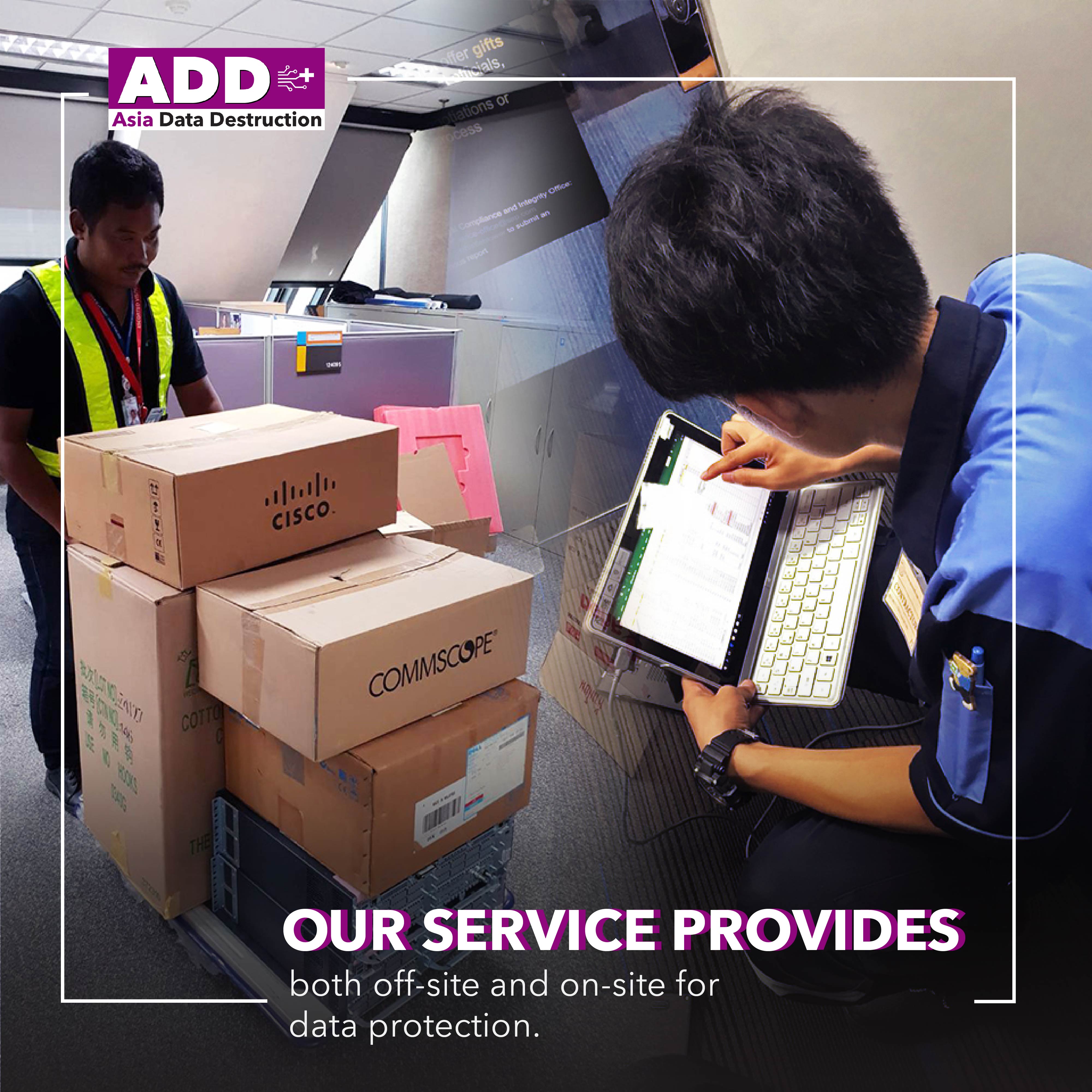 COVID-19: Closing company, how to deal with obsoleted computer? IT Asset Disposal is your solution. Bangkok and Worldwide service. 7
