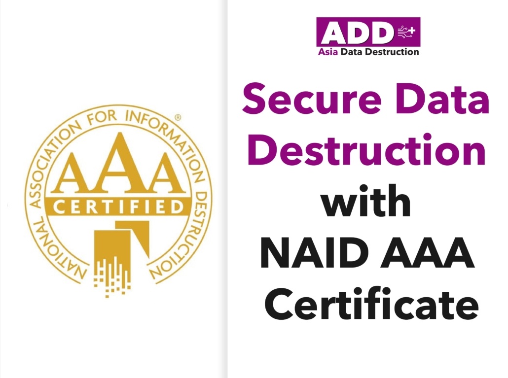 NAID AAA Certificate