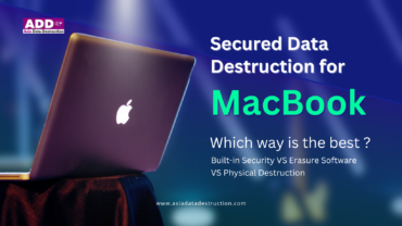 Secure data destruction MacBook